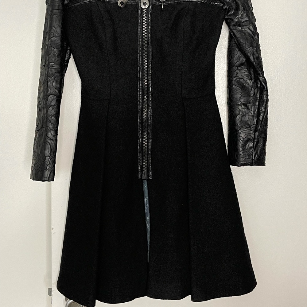 Peruvian designer pure leather coat - Picture 3 of 5